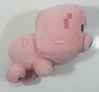 2014 Mojang Minecraft Pink Pig 6" Stuffed Toy Character Plush
