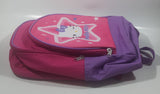 2014 Sanrio Hello Kitty Star 5" x 8" x 12" Small Back Pack Bag