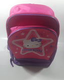 2014 Sanrio Hello Kitty Star 5" x 8" x 12" Small Back Pack Bag