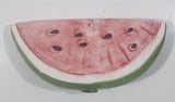 Vintage Ceramic Fruit Watermelon 6 1/4" Wide Ornament