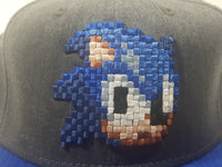 Sega Sonic The Hedgehog Don't Blink Grey and Blue Adjustable Baseball Cap Hat