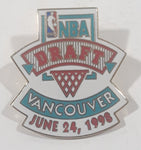 NBA Draft Vancouver June 24, 1998 Enamel Metal Lapel Pin