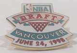 NBA Draft Vancouver June 24, 1998 Enamel Metal Lapel Pin