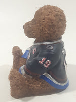 Elby Gifts NHL Power Play Captain Series Vancouver Canucks #19 Markus Naslund 3" Tall Resin Teddy Bear Figurine