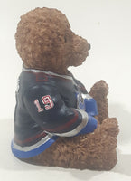 Elby Gifts NHL Power Play Captain Series Vancouver Canucks #19 Markus Naslund 3" Tall Resin Teddy Bear Figurine