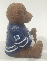 Elby Gifts NHL Power Play Captain Series Toronto Maple Leafs #13 Mats Sundin 3" Tall Resin Teddy Bear Figurine