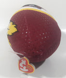 2013 TY Beanie Ballz  Rush Zone Washington Redskins Football Plush 12" New With Tags