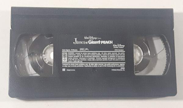 1996 Walt Disney Pictures James and the Giant Peach Movie VHS Video Cassette Tape