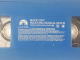 2000 Paramount Viacom Blue's Clues Blue's Clue's Big Musical Movie VHS Video Cassette Tape