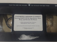 Favorite Cartoons Classics Starring Daffy Duck Bugs Bunny Betty Boop and Herman the Mouse Movie VHS Video Cassette Tape