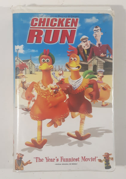 DreamWorks Home Entertainment Chicken Run Movie VHS Video Cassette Tap ...