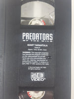 1993 Time Warner Presents Predators Of The Wild Giant Tarantula Movie VHS Video Cassette Tape with Case