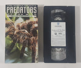 1994 Time Warner Presents Predators Of The Wild Giant Tarantula Movie VHS Video Cassette Tape with Case