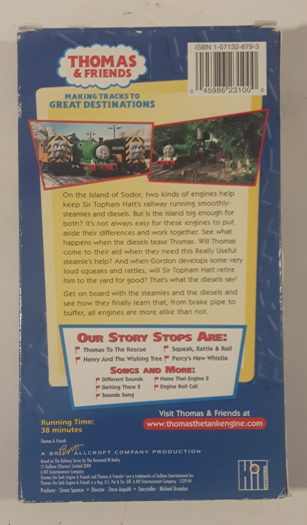 2004 Gullane (Thomas) Limited Thomas & Friends Steamies vs. Diesels ...