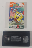 2003 Paramount Nickelodeon SpongeBob Squarepants Christmas Movie VHS Video Cassette Tape with Case