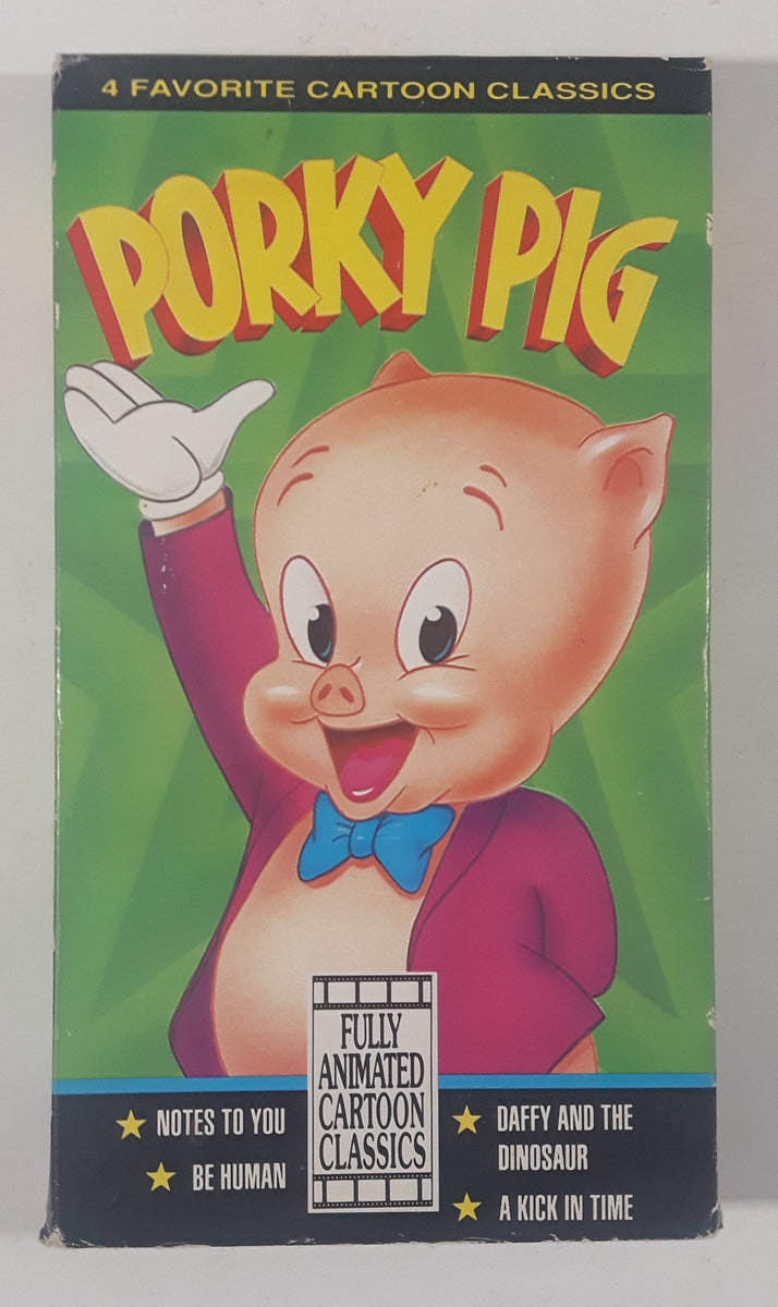 1992 Celebrity Home Entertainment Porky Pig 4 Favorite Cartoon Classic ...