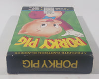 1992 Celebrity Home Entertainment Porky Pig 4 Favorite Cartoon Classics Movie VHS Video Cassette Tape with Case