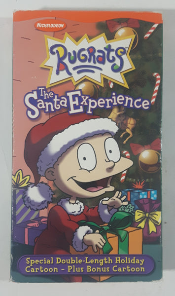 2000 Viacom Nickelodeon Rugrats The Santa Experience Movie VHS Video Cassette Tape with Case