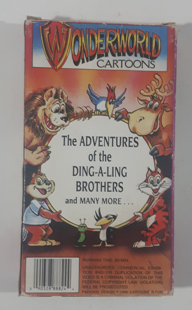 1990 Wonderworld Cartoons The Adventures of the Ding-A-Ling Brothers M ...