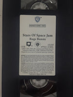 1996 Warner Bros. Stars of Space Jam Bugs Bunny Movie VHS Video Cassette Tape with Case