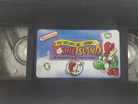 Rare Nintendo Super Mario World 2 Yoshi's Island A Magical Tour of Yoshi's Island Promotional Movie VHS Video Cassette Tape