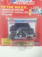 1995 Racing Champions Premier Edition Super Truck Series by Craftsman To The Maxx NASCAR #7 Geoff Bodine Exide Batteries Ford Pickup Truck Die Cast Toy Race Car Vehicle with Trading Card New in Package