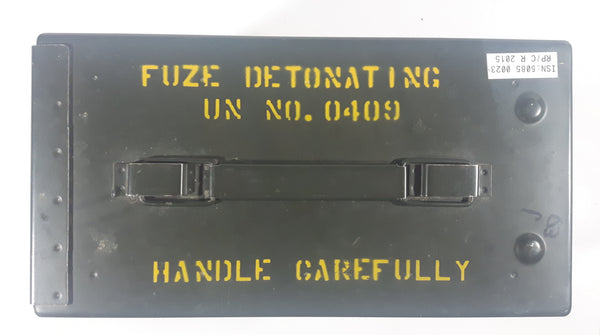 2015 Fuze Detonating UN No. 0409 Metal Ammo Box – Treasure Valley ...