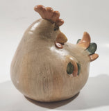 Laying Chicken Hen 5" Tall Ceramic Ornament