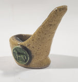 Vintage 1950s Irish Leat Coroin Dog Coin 4" Tall Ceramic Tobacco Pipe Rest