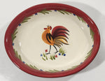 Avon Rooster Chicken Themed 7 1/4" x 9 1/4" Ceramic Serving Dish