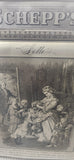 Antique Schepp's "Lili" "Lotte" "Dorothea" Metal Cake Box 14" Tall