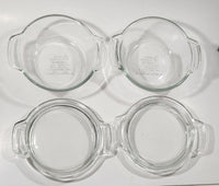 Anchor Ovenware 1036 Casserole Clear Glass Dish with Lid 5.75" 20 Oz. 145mm 590 mL
