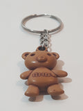 MM Brown Teddy Bear Key Chain Ring