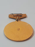 Vintage Soviet USSR Russia Чемпионат Вооружённых Сил СССР Championship of the Armed Forces 3rd Place Aluminum Medal Metal Pin Badge Insignia