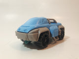 Kinder Surprise VDD05 Blue and Grey 4" Long Plastic Toy Car Vehicle with Fold Out Skis