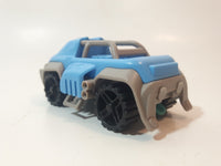 Kinder Surprise VDD05 Blue and Grey 4" Long Plastic Toy Car Vehicle with Fold Out Skis