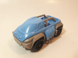 Kinder Surprise VDD05 Blue and Grey 4" Long Plastic Toy Car Vehicle with Fold Out Skis