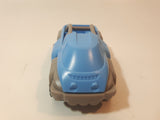 Kinder Surprise VDD05 Blue and Grey 4" Long Plastic Toy Car Vehicle with Fold Out Skis