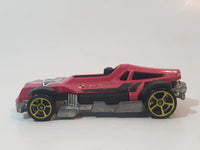 2016 Hot Wheels Stunt Circuit Med-Evil Light Pink and Black Die Cast Toy Race Car Vehicle