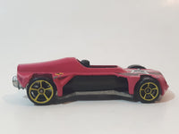 2016 Hot Wheels Stunt Circuit Med-Evil Light Pink and Black Die Cast Toy Race Car Vehicle