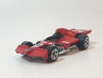2019 Hot Wheels Track Builder Formula Flashback Red Die Cast Toy Race Car Vehicle