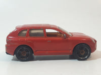 2008 Matchbox VIP Luxury Porsche Cayenne Turbo Red Die Cast Toy SUV Car Vehicle