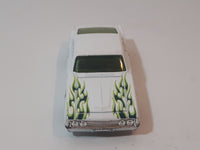 2019 Hot Wheels HW Flames '69 Ford Torino Talladega White Die Cast Toy Muscle Car Vehicle