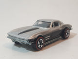 2008 Hot Wheels Since '68: Muscle Cars '64 Corvette Sting Ray Metalflake Silver Die Cast Toy Classic Muscle Car Vehicle