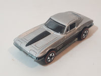 2008 Hot Wheels Since '68: Muscle Cars '64 Corvette Sting Ray Metalflake Silver Die Cast Toy Classic Muscle Car Vehicle