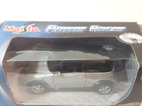 Maisto Power Racer Mini Cooper Silver with Black Roof 1:38 Scale Die Cast Toy Car Vehicle in Box