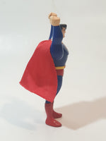 1997 Burger King DC Comics Superman The Animated Series 4" PVC Toy Figure with Cape