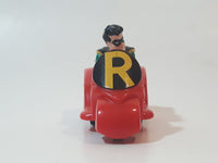 1992 McDonald's Batman The Animated Series Robin on Motorcycle 3" Long Toy Figure