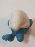 Vintage Peyo Smurfs Shy Smurf 2" PVC Toy Figure Made in W. Germany