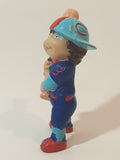 Vintage 1984 OAA Cabbage Patch Kids Baseball Player #3 2 1/2 PVC Toy Figure Made in Hong Kong